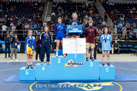 Podiums, Group shots & Entrance walk in